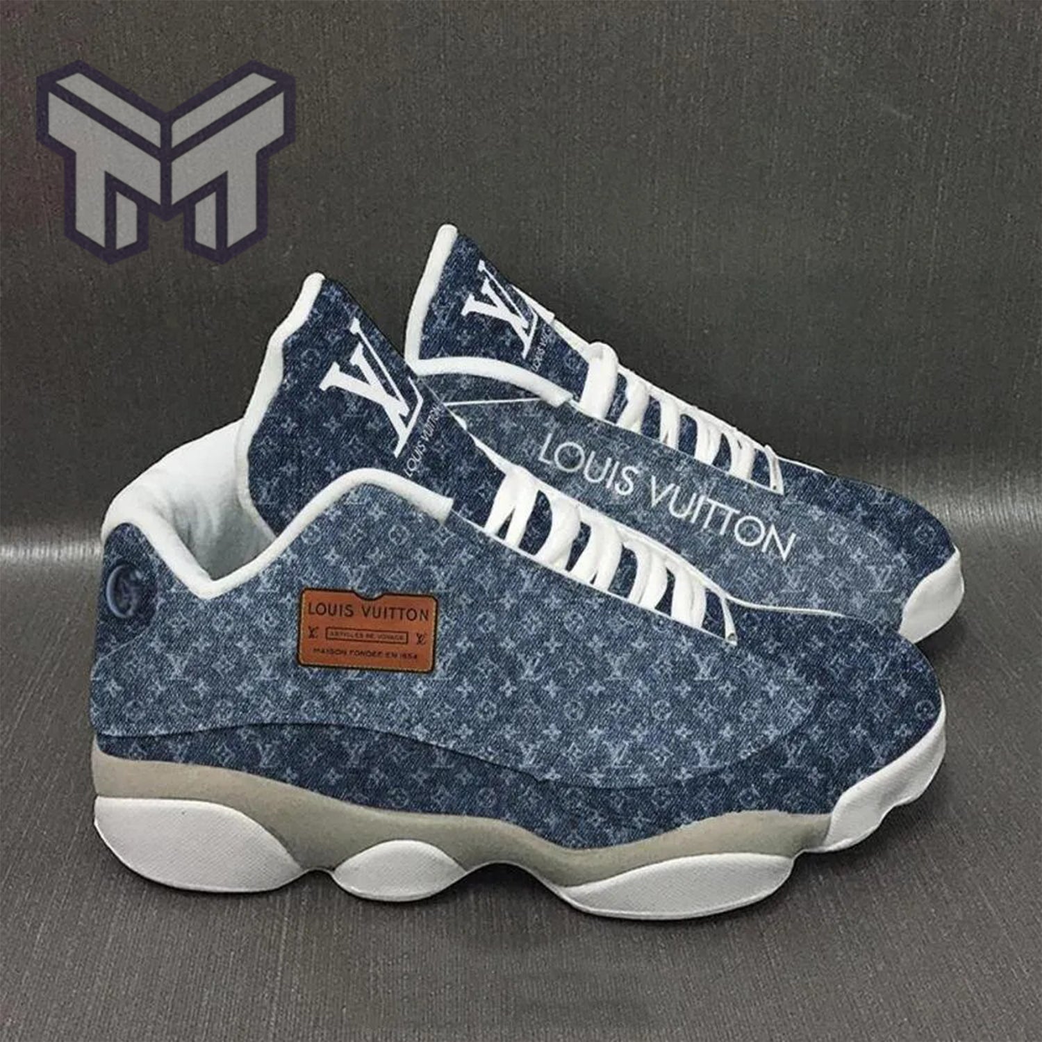 Ideafootwear Louis Vuitton AJ13 Sneakers Shoes For Men And Women 54