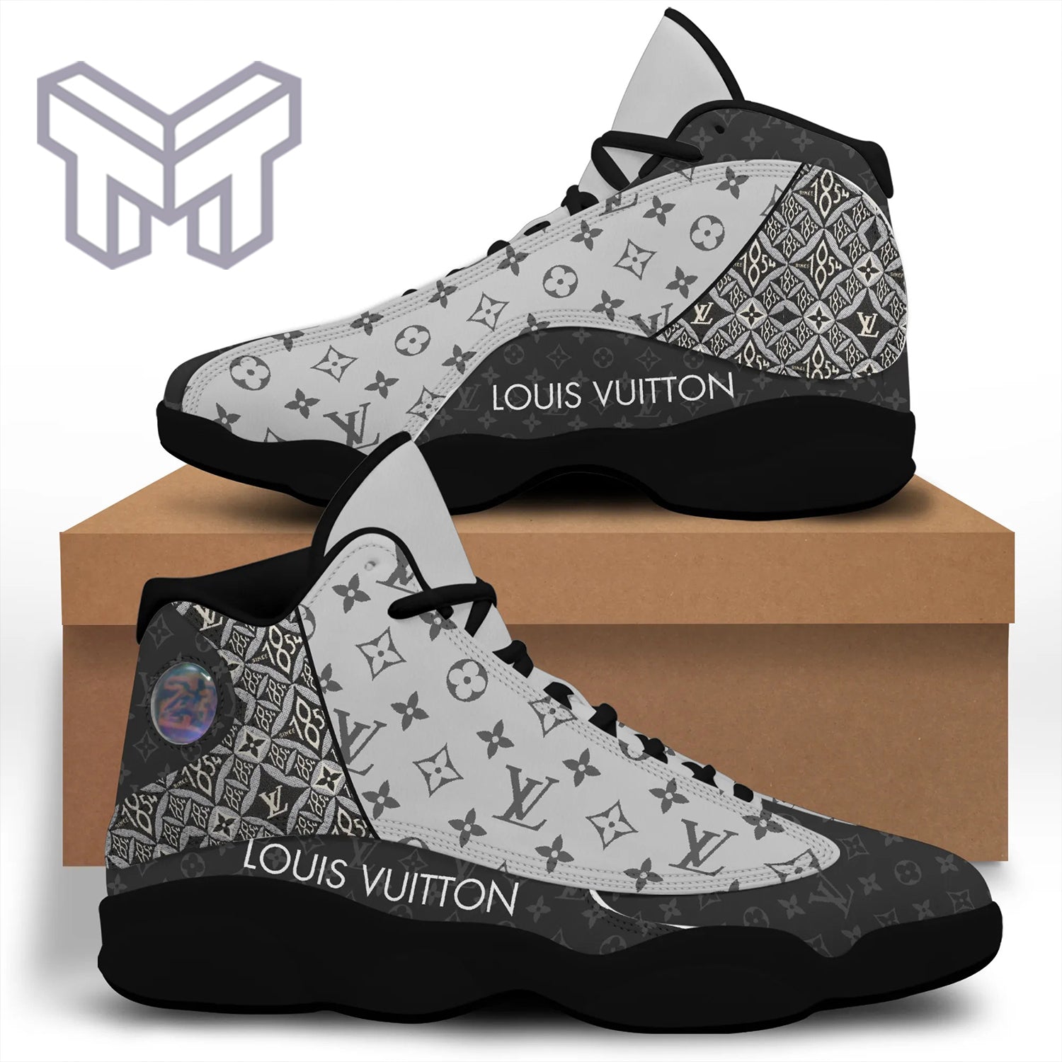 Ideafootwear Louis Vuitton AJ13 Sneakers Shoes For Men And Women 43