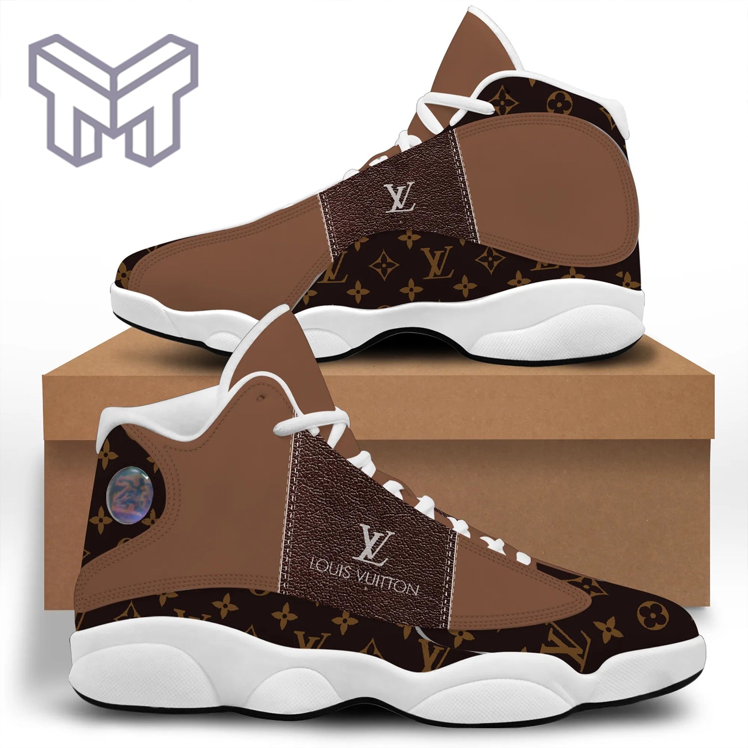 Ideafootwear Louis Vuitton AJ13 Sneakers Shoes For Men And Women 12