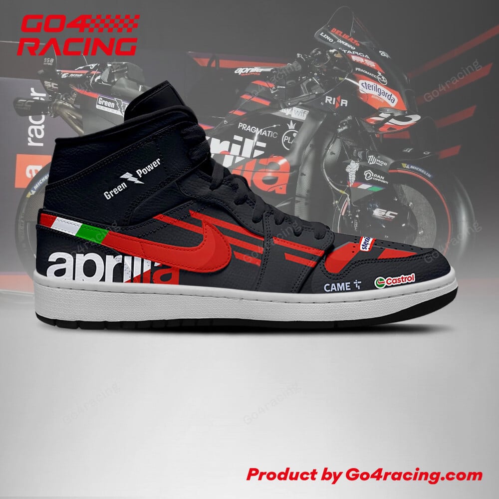 Ideafootwear LRC Honda Idemitsu AJ1 High Sneakers Shoes For Men And Women 1