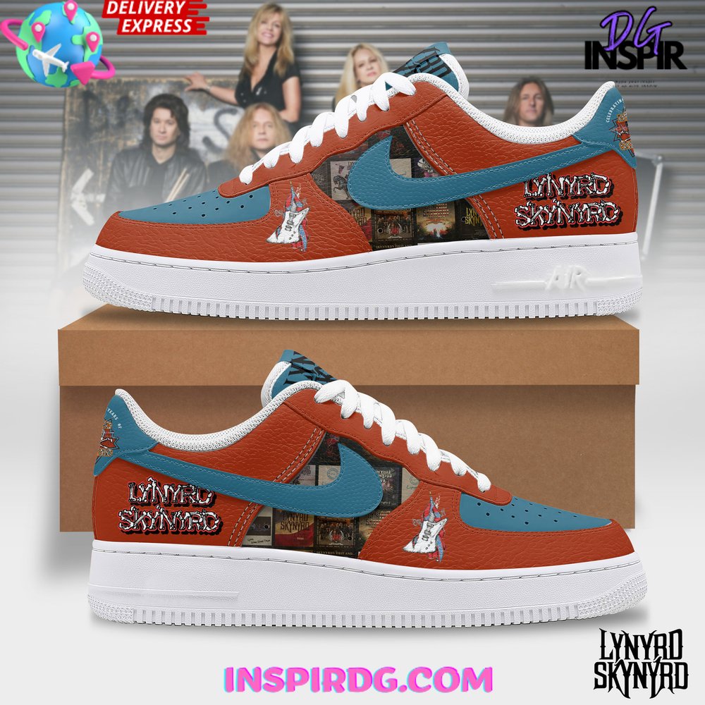 Ideafootwear Lynyrd Skynyrd Air Low-Top Sneakers Shoes For Men And Women 3
