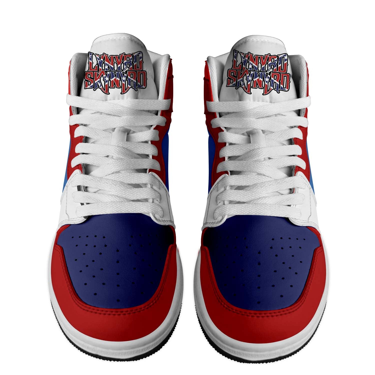 Ideafootwear Lynyrd Skynyrd AJ1 High Sneakers Shoes For Men And Women 7