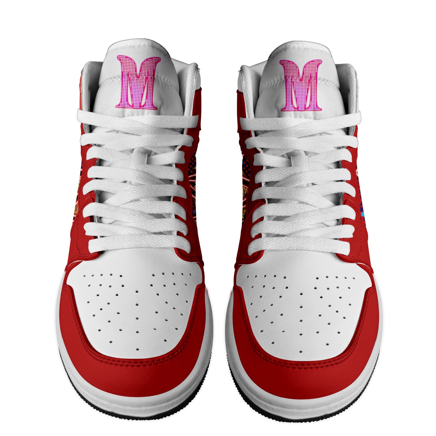 Ideafootwear Madonna AJ1 High Sneakers Shoes For Men And Women 4