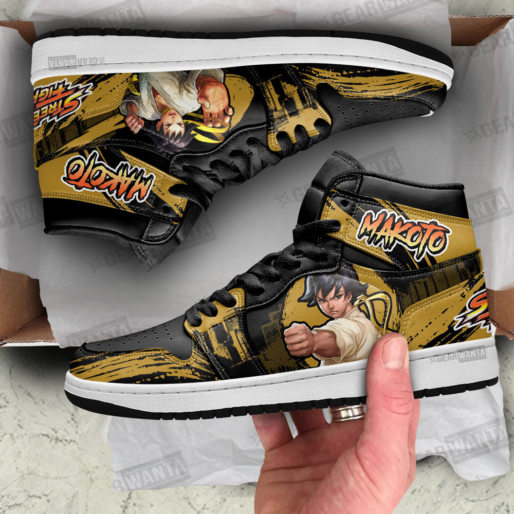 Ideafootwear Makoto Gameboy AJ1 High Sneakers Shoes For Men And Women 1