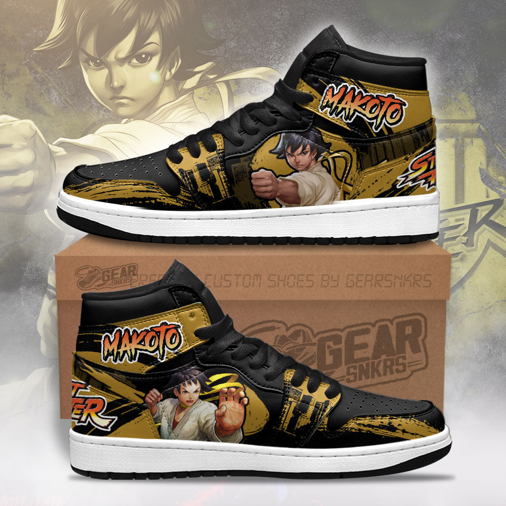 Ideafootwear Makoto Gameboy AJ1 High Sneakers Shoes For Men And Women 1