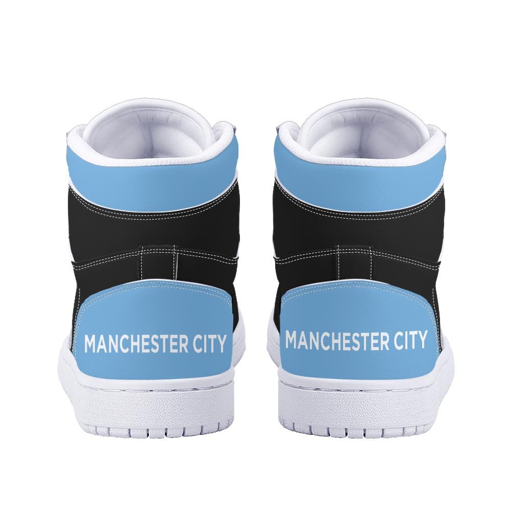 Ideafootwear Manchester City AJ1 High Sneakers Shoes For Men And Women 2