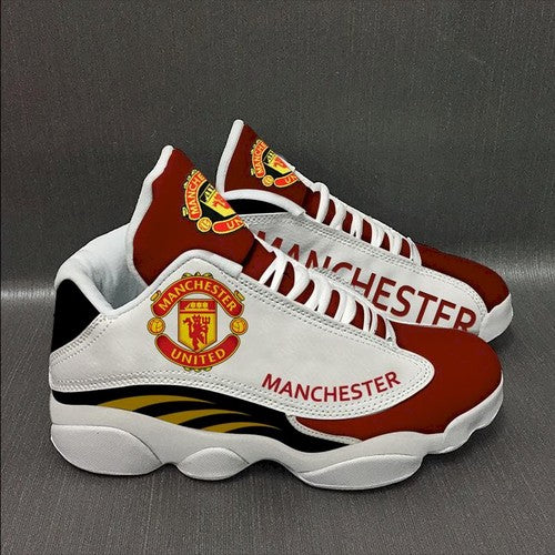 Ideafootwear Manchester United AJ13 Sneakers Shoes For Men And Women 3