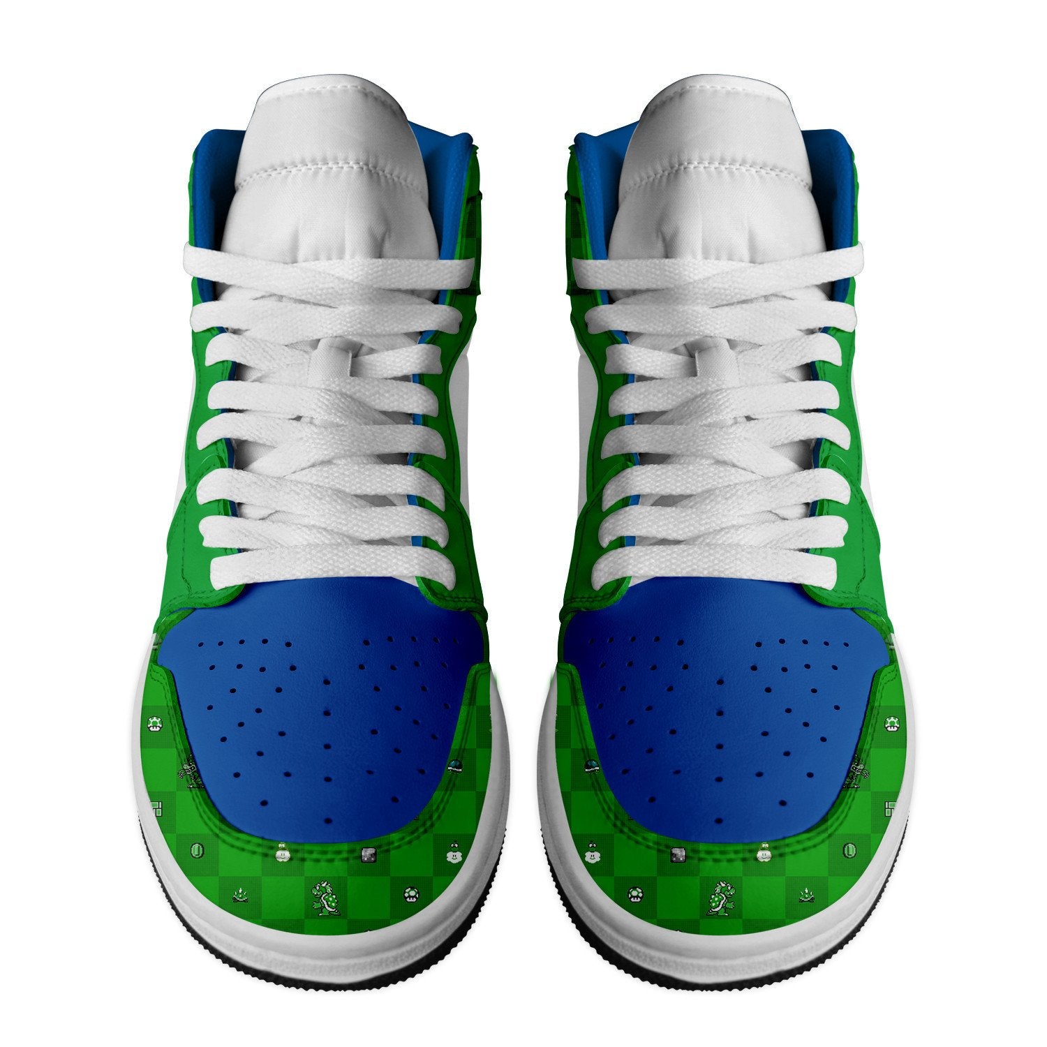 Ideafootwear Mario AJ1 High Sneakers Shoes For Men And Women 5