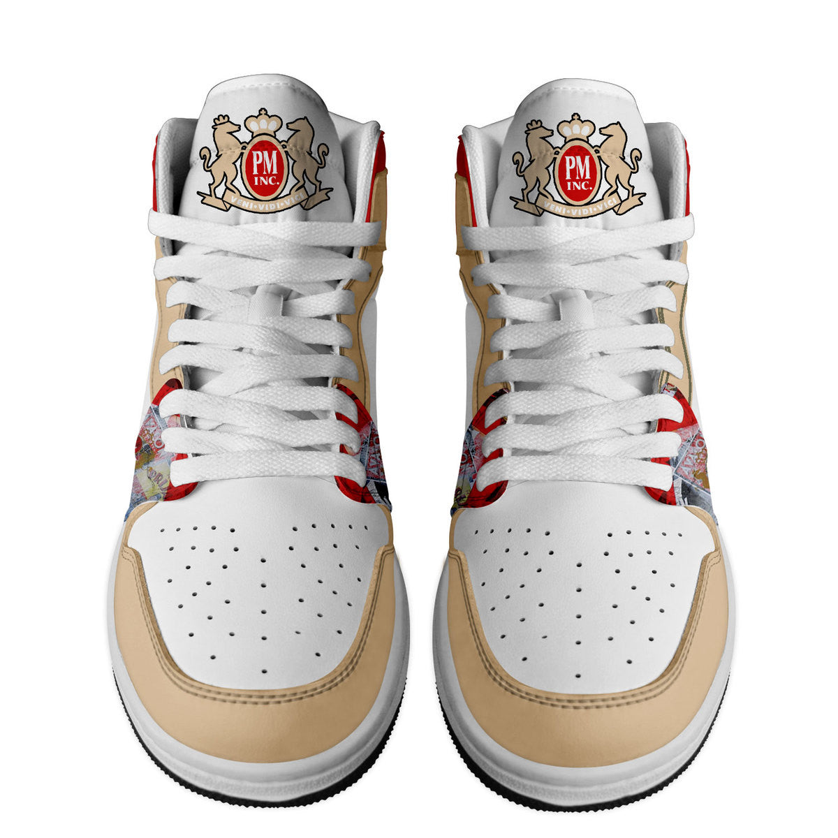 Ideafootwear Marlboro AJ1 High Sneakers Shoes For Men And Women 1
