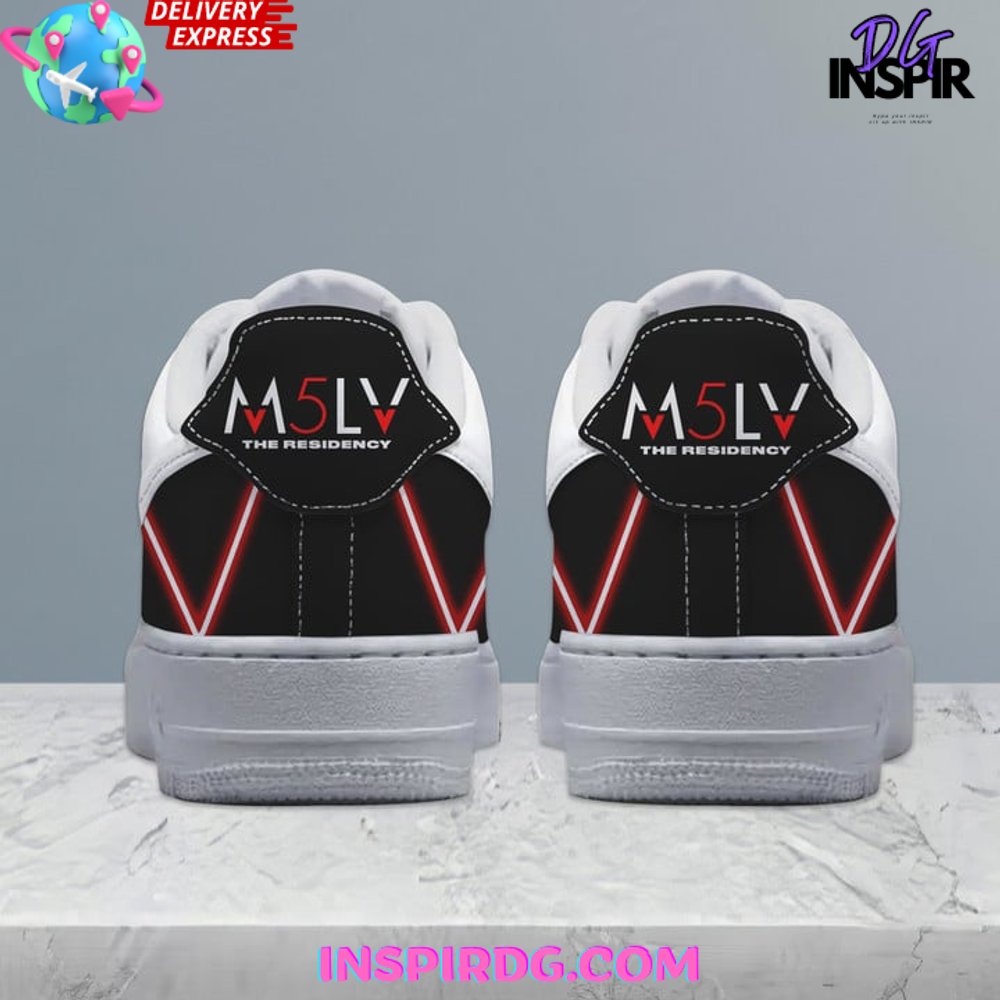 Ideafootwear Maroon 5 Las Vegas Residency Air Low-Top Sneakers Shoes For Men And Women 1