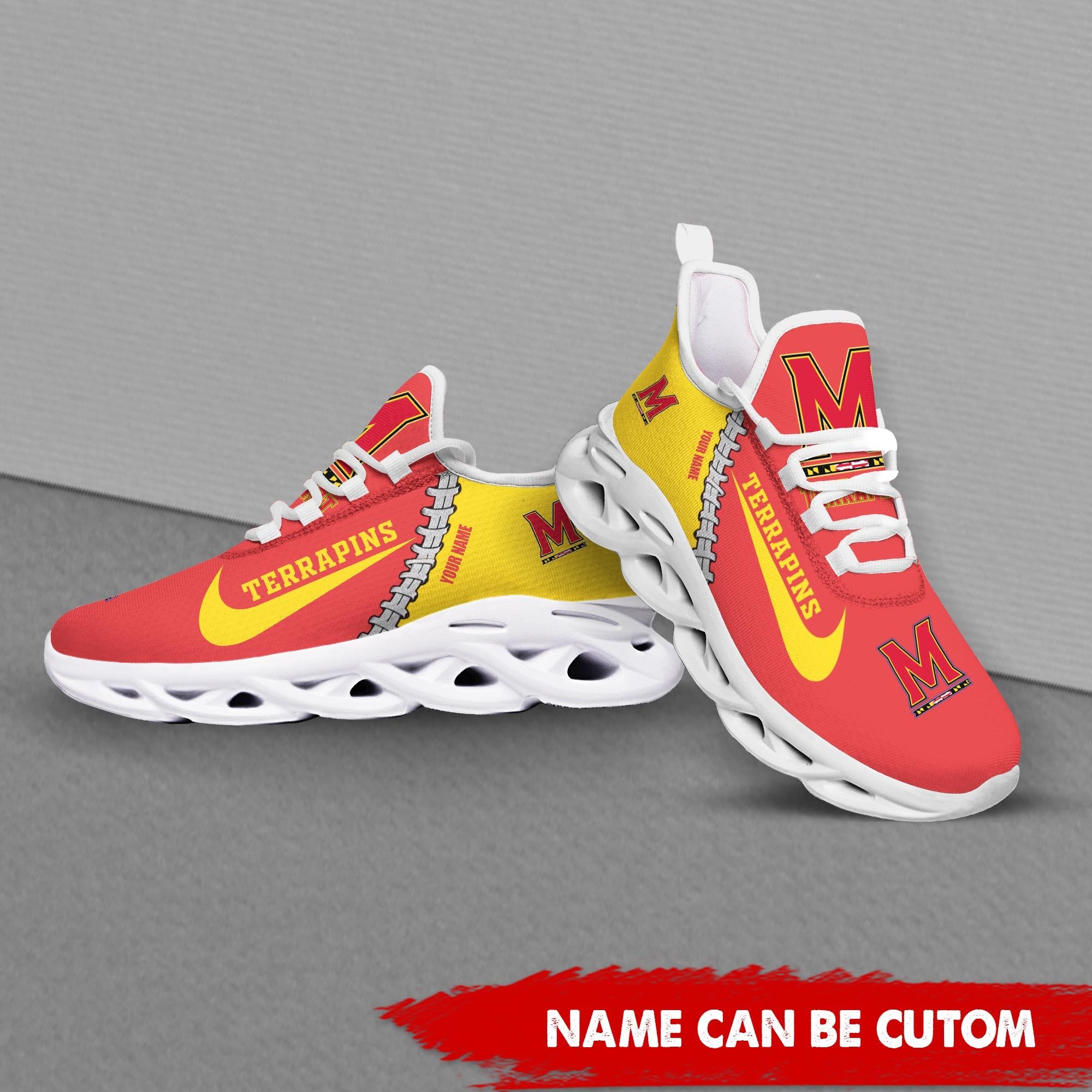 Ideafootwear Maryland Terrapins Max Soul Shoes Sneakers For Men And Women 1