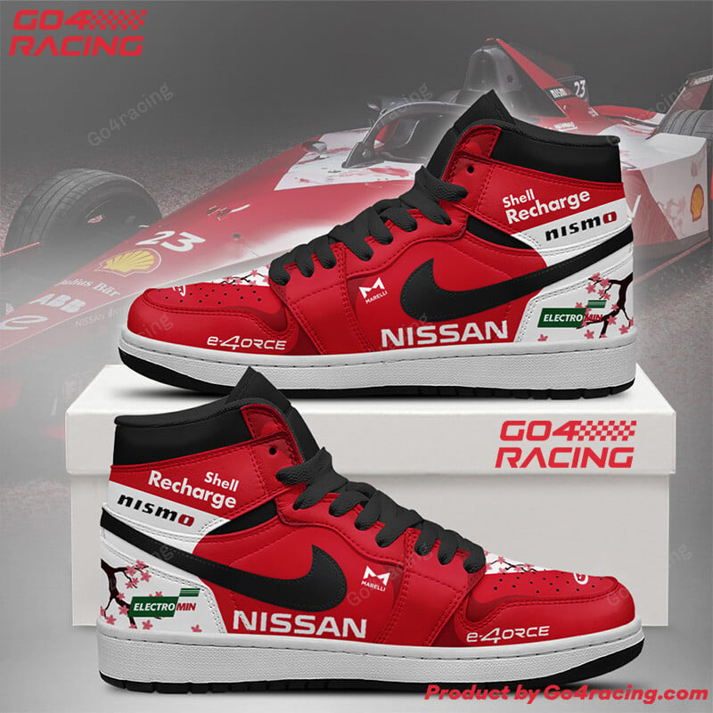 Ideafootwear Max Verstappen x Liam Lawson - Red Bull Racing AJ1 High Sneakers Shoes For Men And Women 1