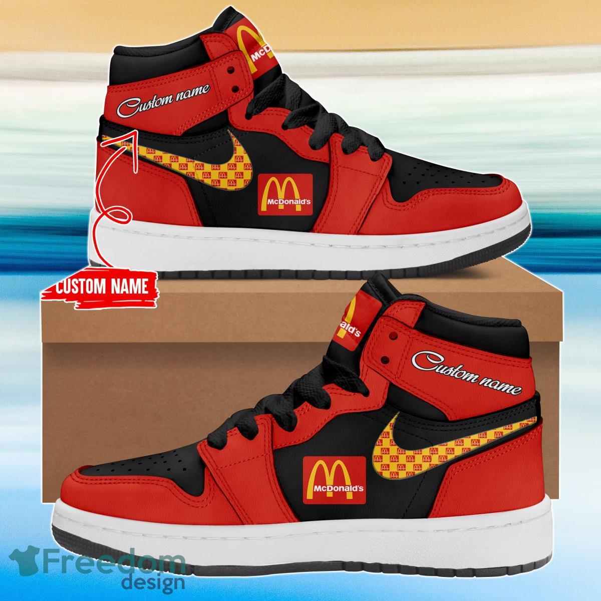 Ideafootwear McDonald AJ1 High Sneakers Shoes For Men And Women 1