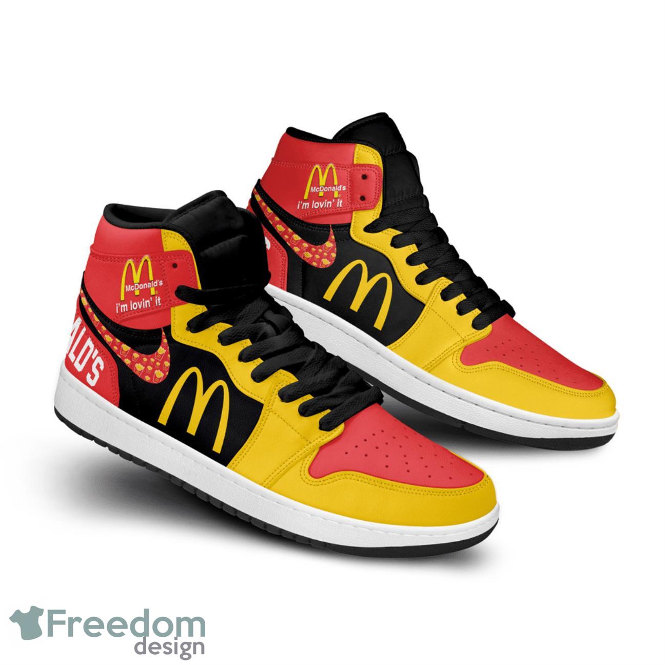 Ideafootwear McDonald AJ1 High Sneakers Shoes For Men And Women 6