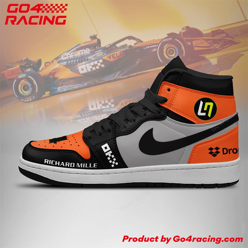 Ideafootwear Mclaren Formula AJ1 High Sneakers Shoes For Men And Women 1