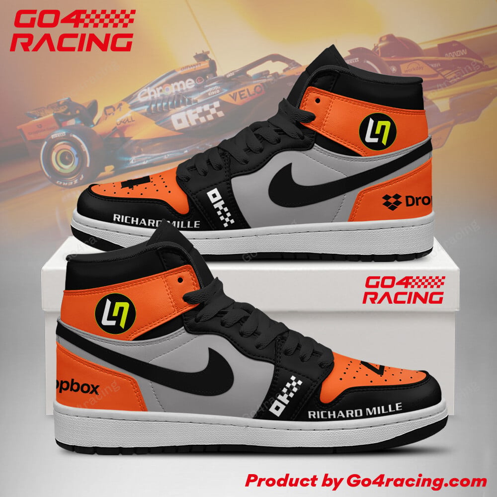 Ideafootwear Mclaren Formula AJ1 High Sneakers Shoes For Men And Women 1
