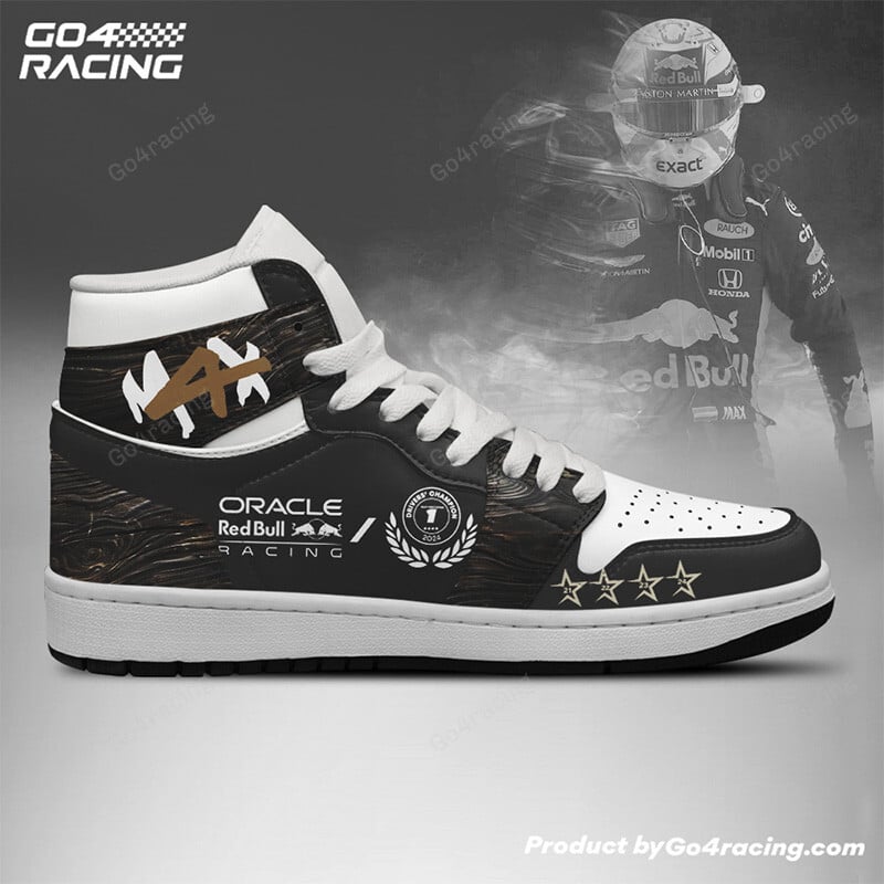 Ideafootwear Mecedes AMG F1 AJ1 High Sneakers Shoes For Men And Women 2
