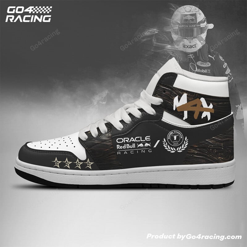 Ideafootwear Mecedes AMG F1 AJ1 High Sneakers Shoes For Men And Women 2