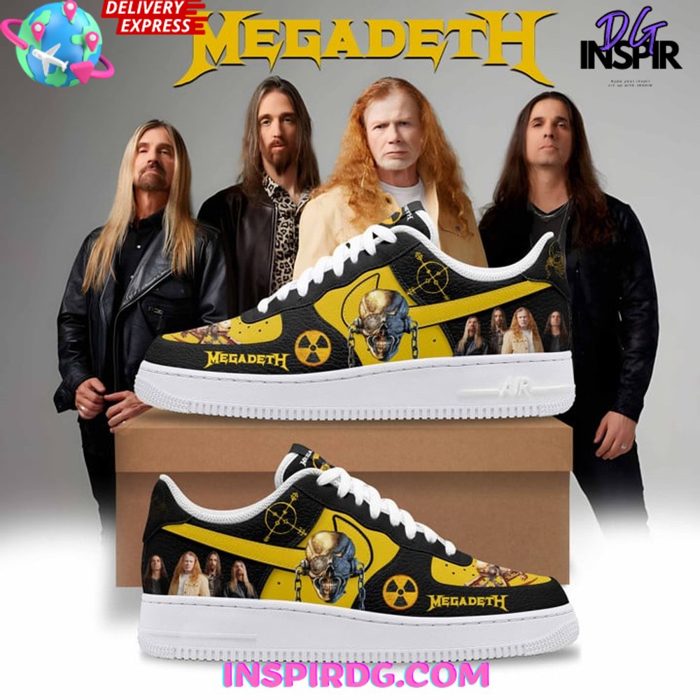Ideafootwear Megadeth Air Low-Top Sneakers Shoes For Men And Women 4