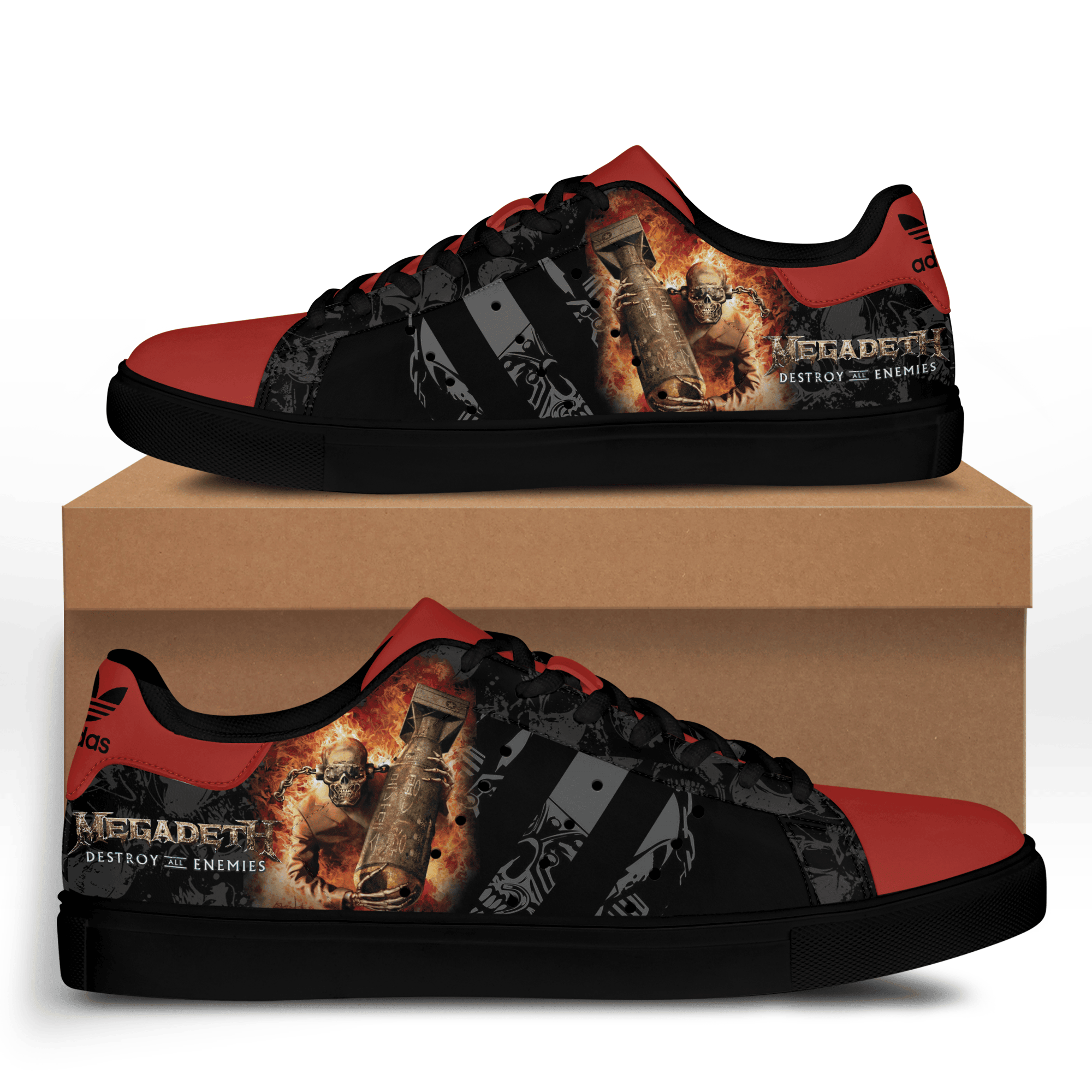 Ideafootwear Megadeth Skate Stan Shoes Sneakes For Men And Women 1