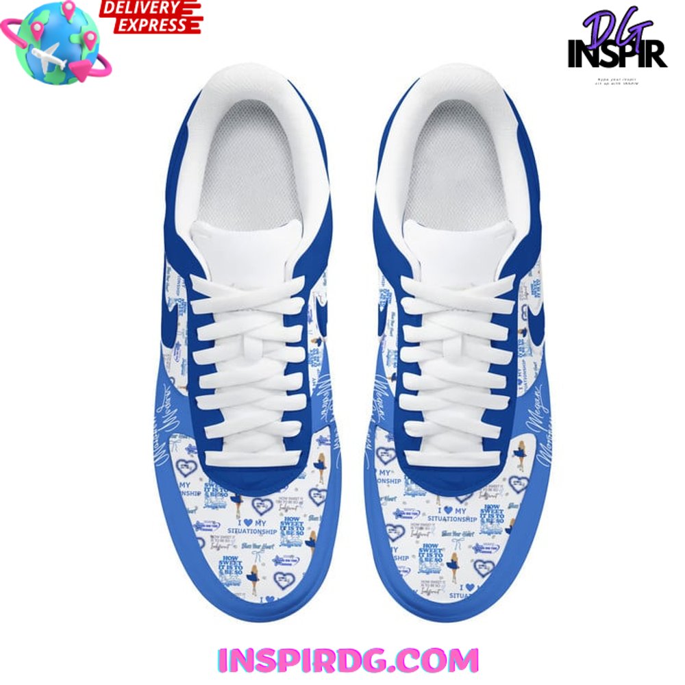 Ideafootwear Megan Moroney Air Low-Top Sneakers Shoes For Men And Women 3