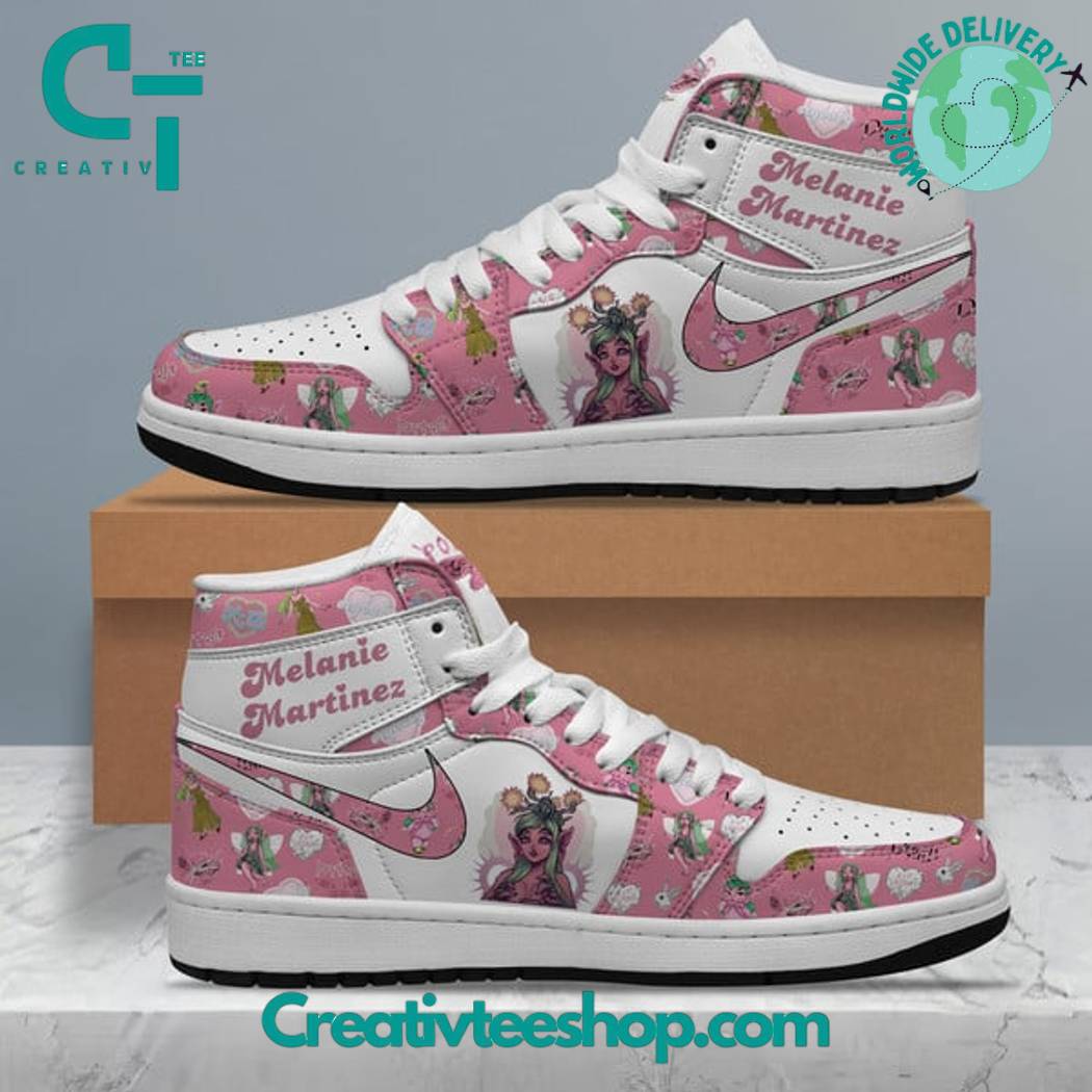 Ideafootwear Melanie Martinez Pink AJ1 High Sneakers Shoes For Men And Women 1