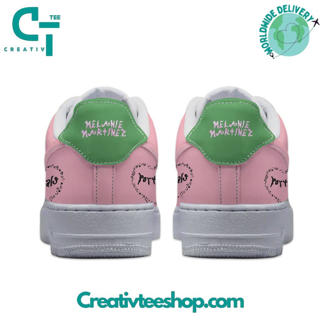 Ideafootwear Melanie Martinez Portals Green Pink Air Low-Top Sneakers Shoes For Men And Women 1