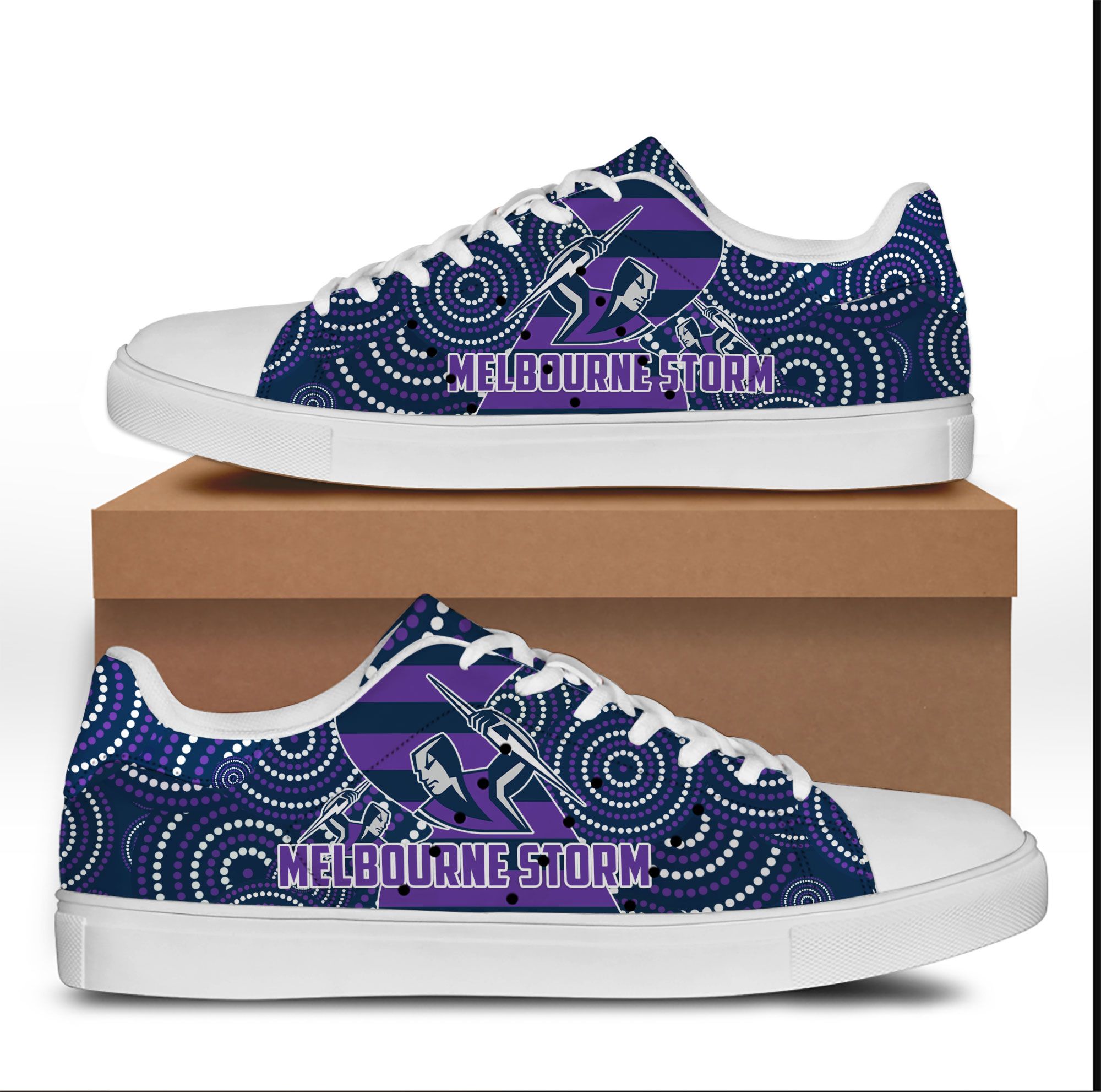Ideafootwear Melbourne Storm Skate Stan Shoes Sneakes For Men And Women 3