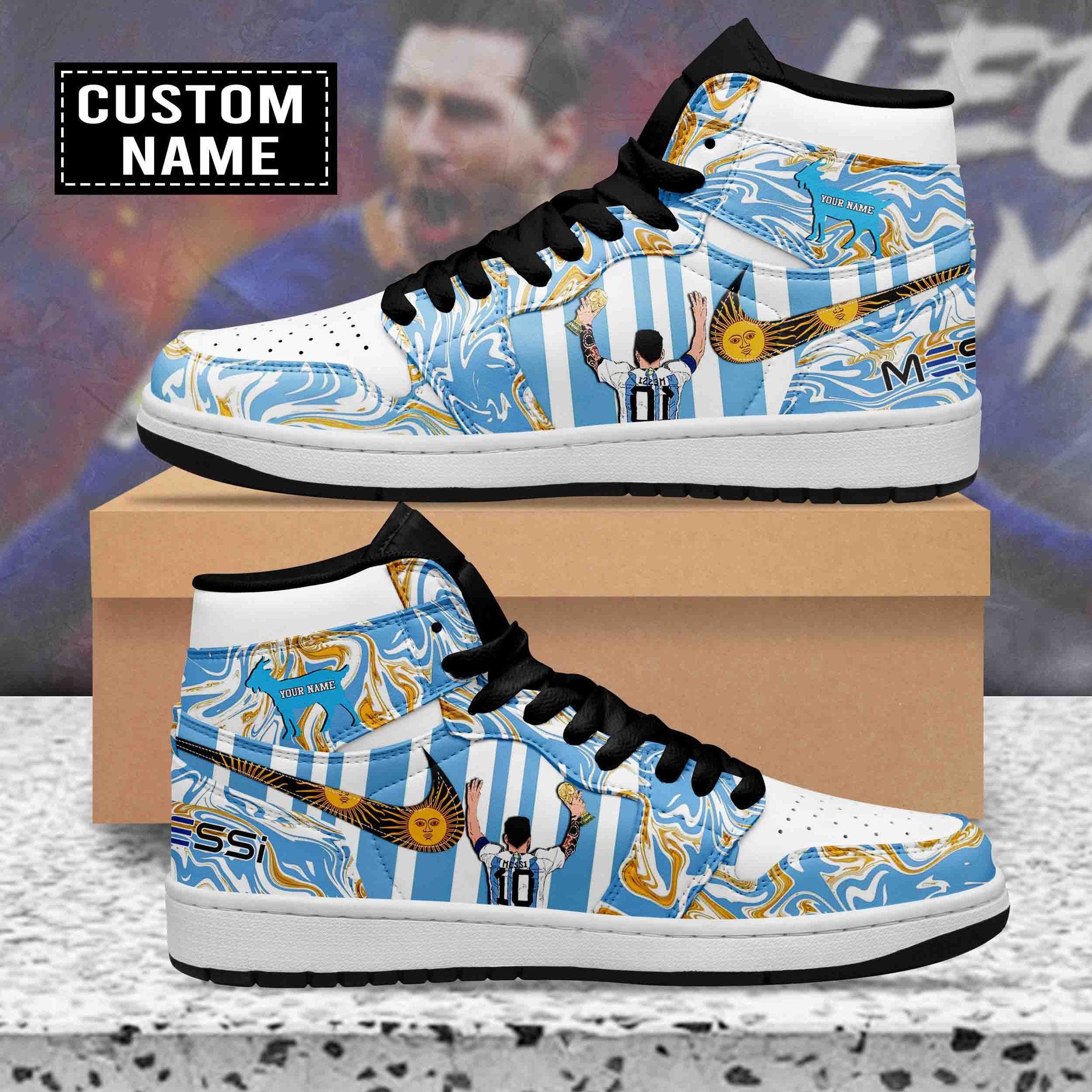 Ideafootwear Messi AJ1 High Sneakers Shoes For Men And Women 3