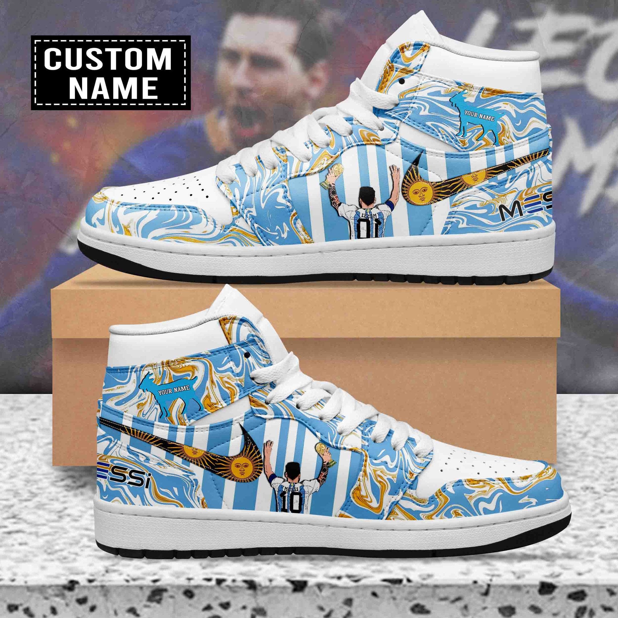 Ideafootwear Messi AJ1 High Sneakers Shoes For Men And Women 2