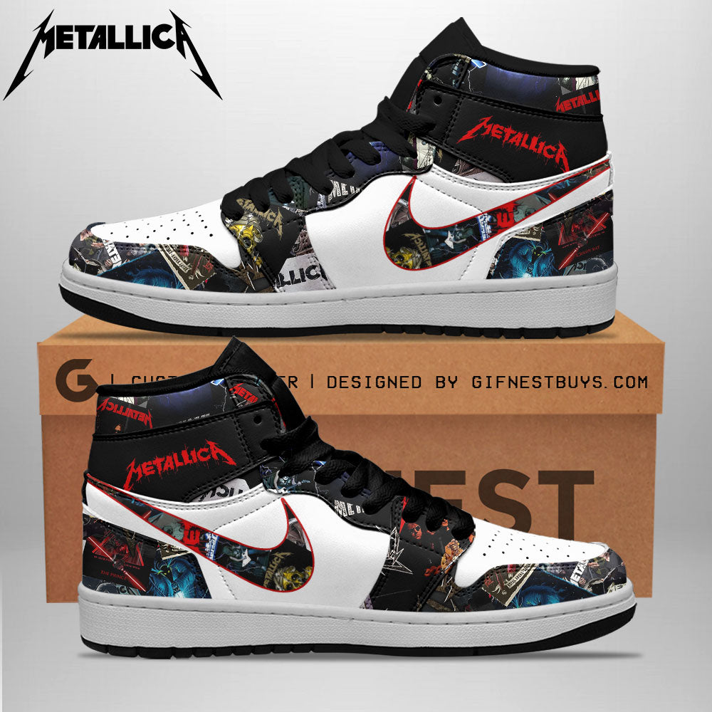 Ideafootwear MET Band AJ1 High Sneakers Shoes For Men And Women 2
