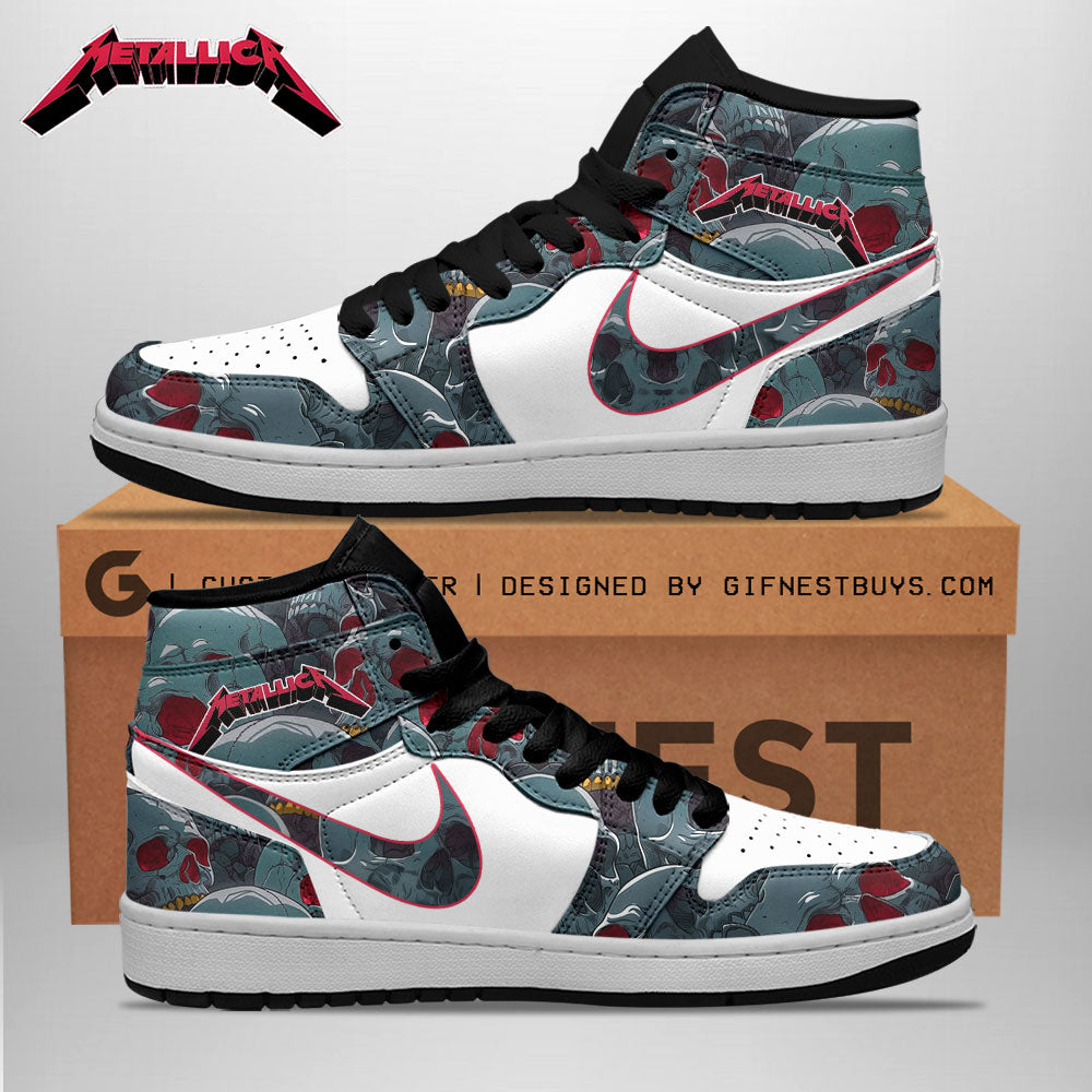 Ideafootwear MET Band AJ1 High Sneakers Shoes For Men And Women 3