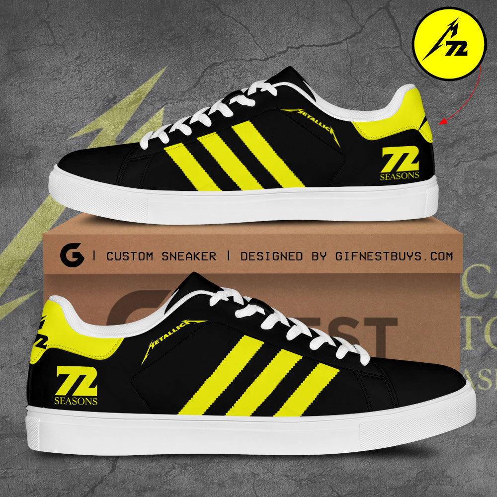 Ideafootwear MET Band Skate Stan Shoes Sneakes For Men And Women 2