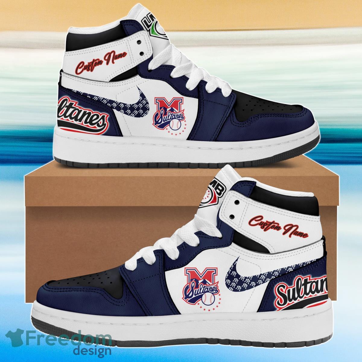 Ideafootwear Mexico The Sultanes Monterrey AJ1 High Sneakers Shoes For Men And Women 2