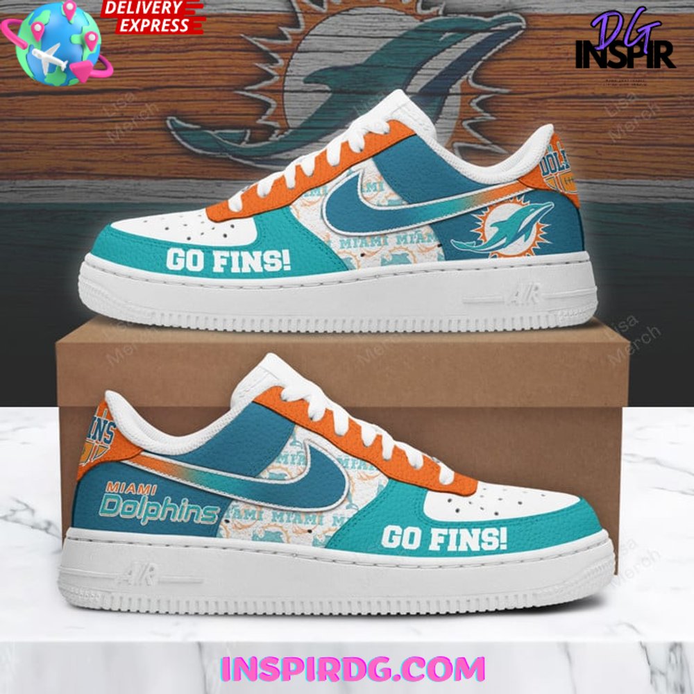 Ideafootwear Miami Dolphins Air Low-Top Sneakers Shoes For Men And Women 7