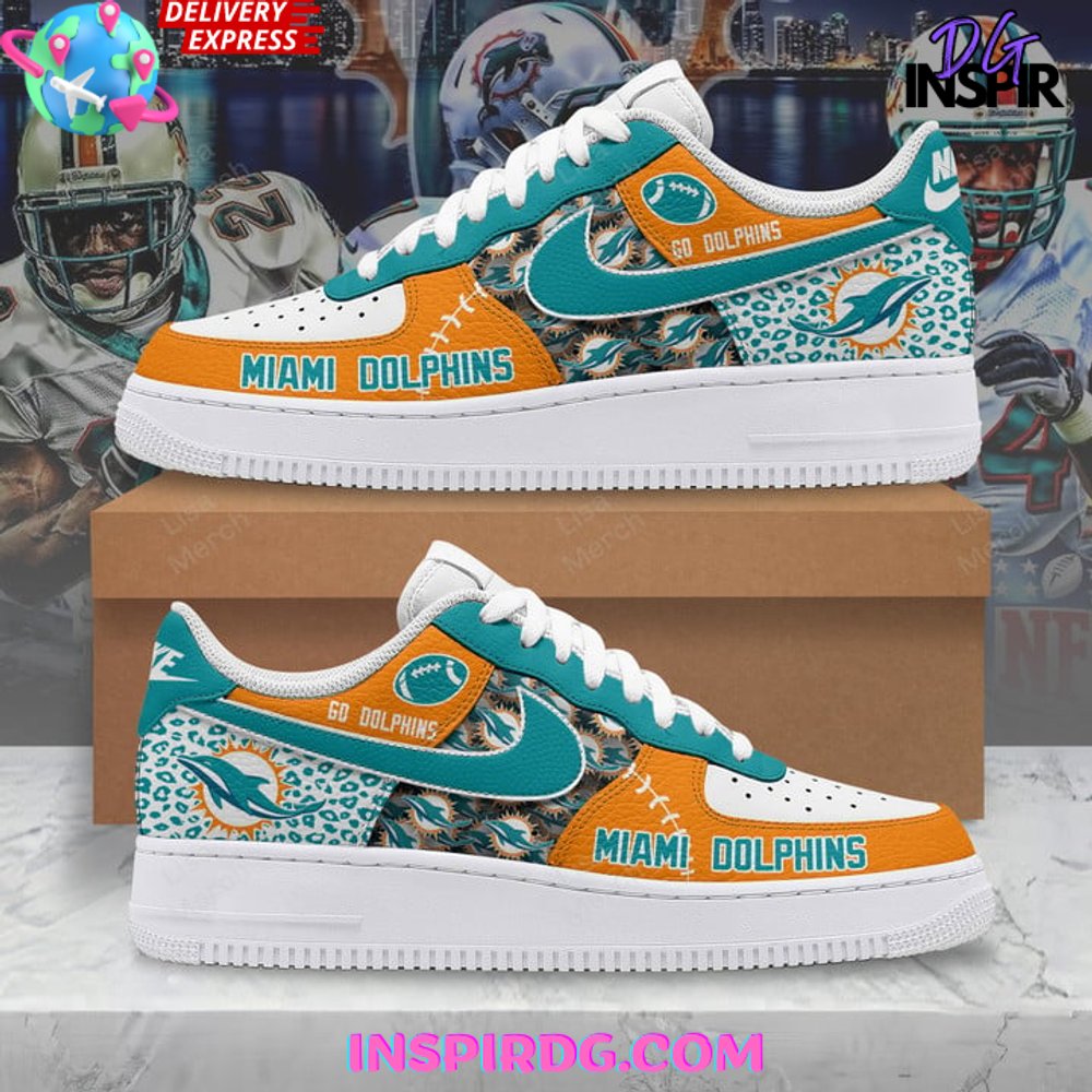Ideafootwear Miami Dolphins Air Low-Top Sneakers Shoes For Men And Women 8