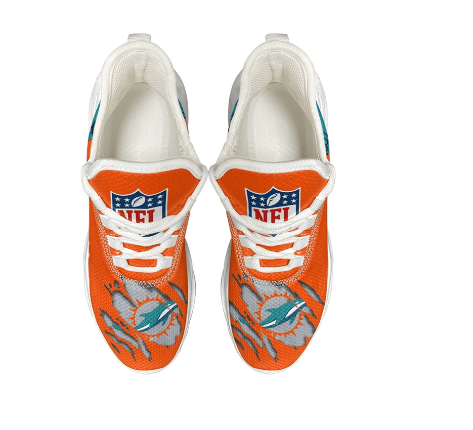 Ideafootwear Miami Dolphins Max Soul Shoes Sneakers For Men And Women 15
