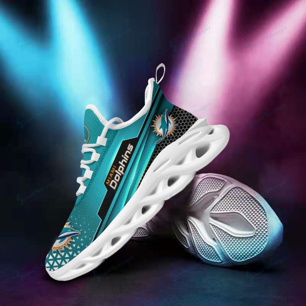 Ideafootwear Miami Dolphins Max Soul Shoes Sneakers For Men And Women 14