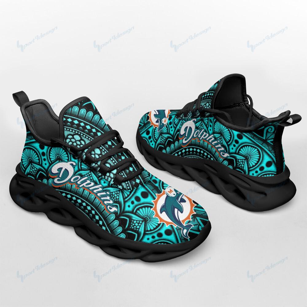 Ideafootwear Miami Dolphins Max Soul Shoes Sneakers For Men And Women 11