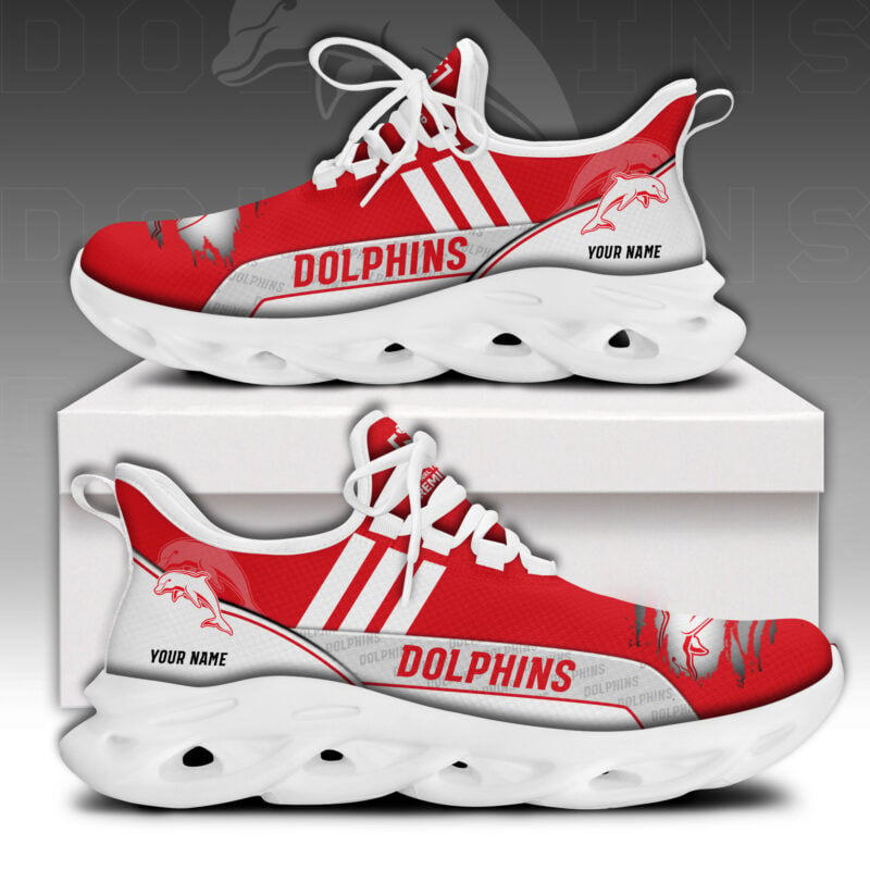 Ideafootwear Miami Dolphins Max Soul Shoes Sneakers For Men And Women 26