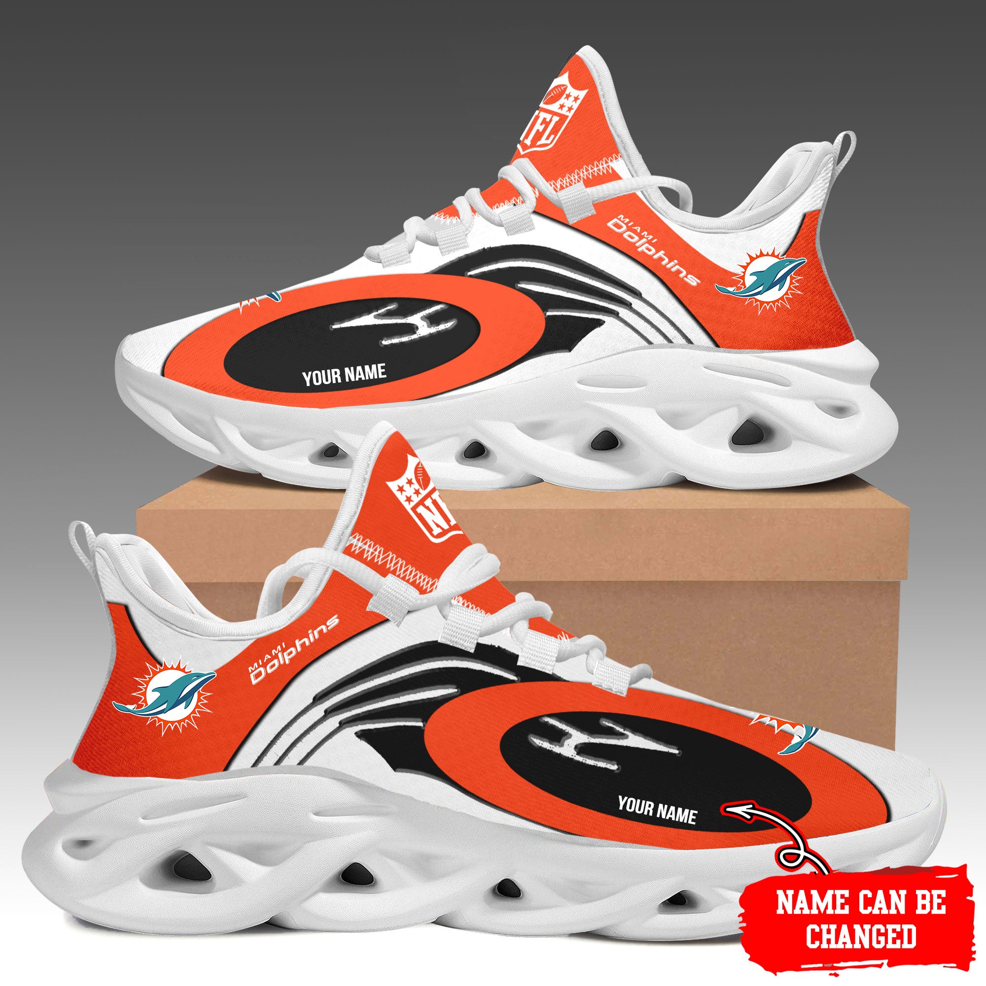 Ideafootwear Miami Dolphins Max Soul Shoes Sneakers For Men And Women 22