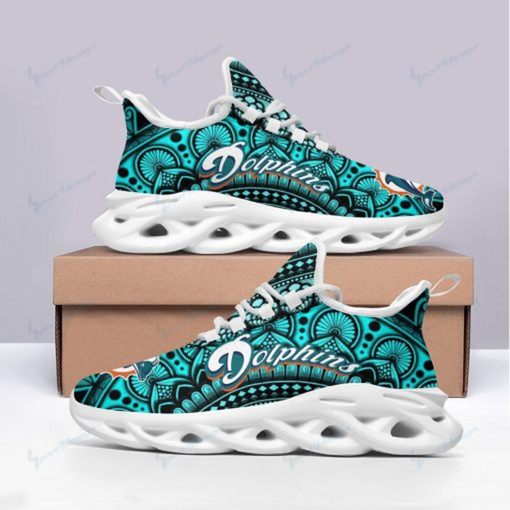 Ideafootwear Miami Dolphins Max Soul Shoes Sneakers For Men And Women 11