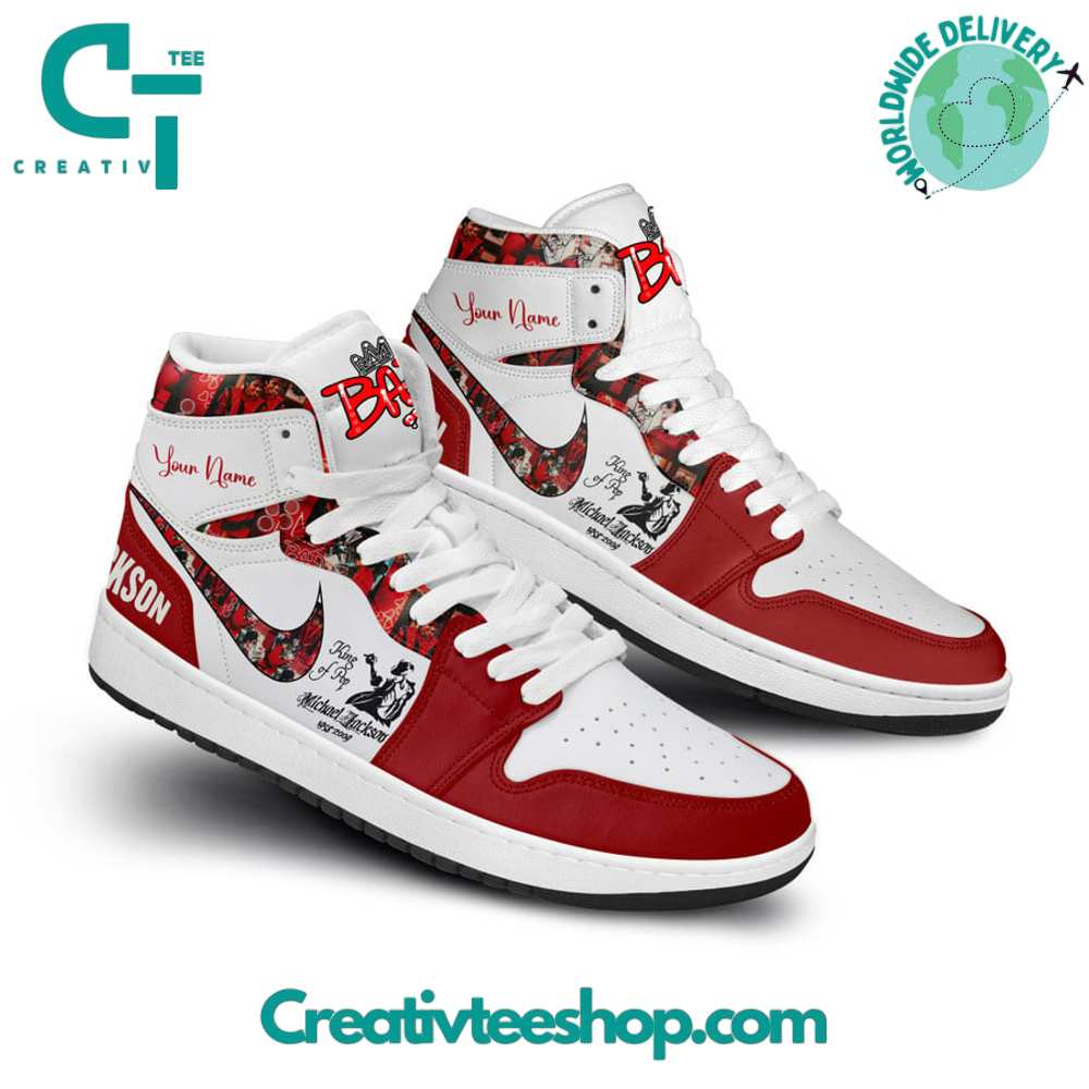Ideafootwear Michael Jackson AJ1 High Sneakers Shoes For Men And Women 1