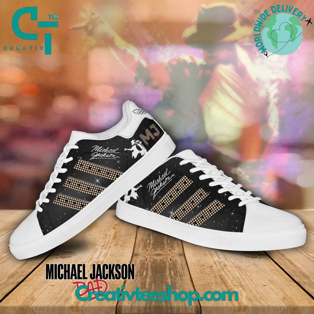 Ideafootwear Michael Jackson Skate Stan Shoes Sneakes For Men And Women 2