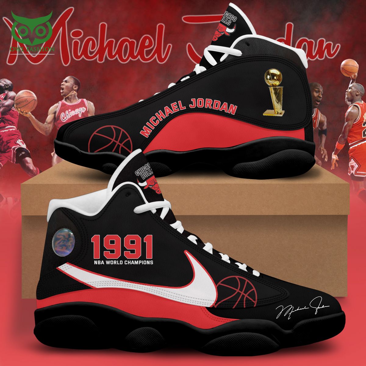 Ideafootwear Michael Jordan AJ13 Sneakers Shoes For Men And Women 4