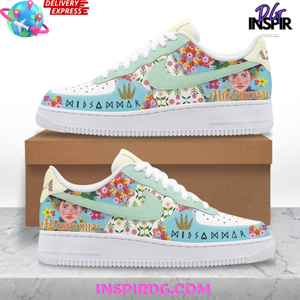 Ideafootwear Midsommar Floral Air Low-Top Sneakers Shoes For Men And Women 1