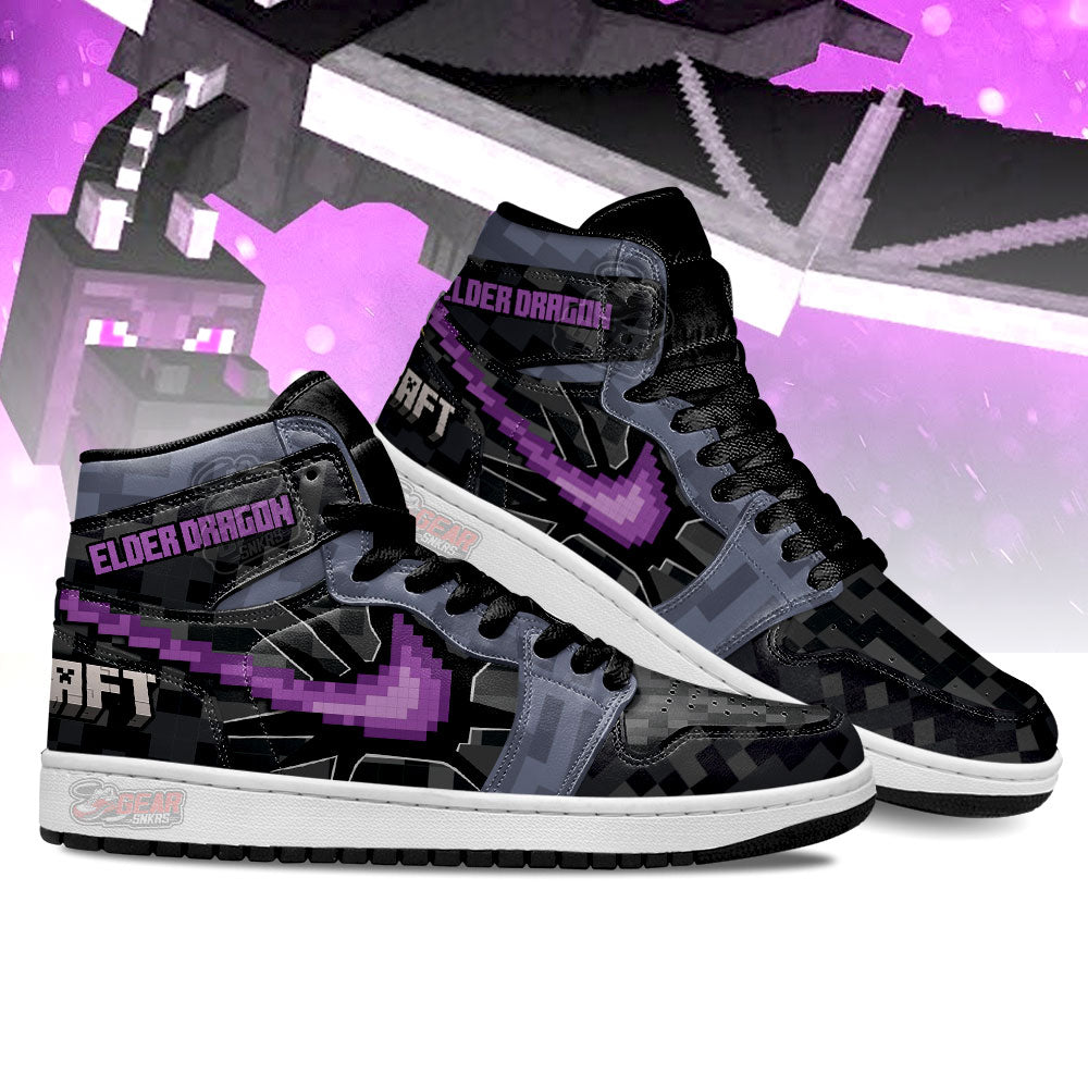 Ideafootwear Minecraft AJ1 High Sneakers Shoes For Men And Women 11