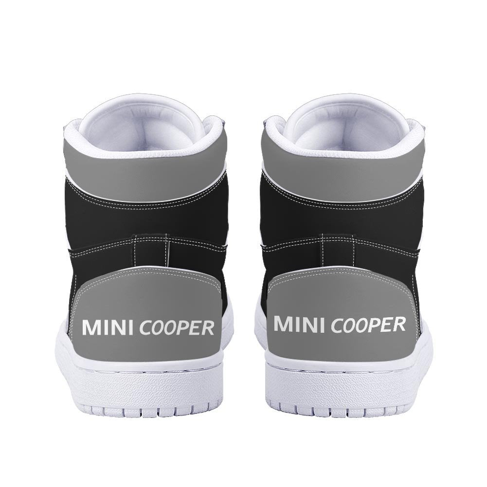 Ideafootwear Mini Cooper AJ1 High Sneakers Shoes For Men And Women 1