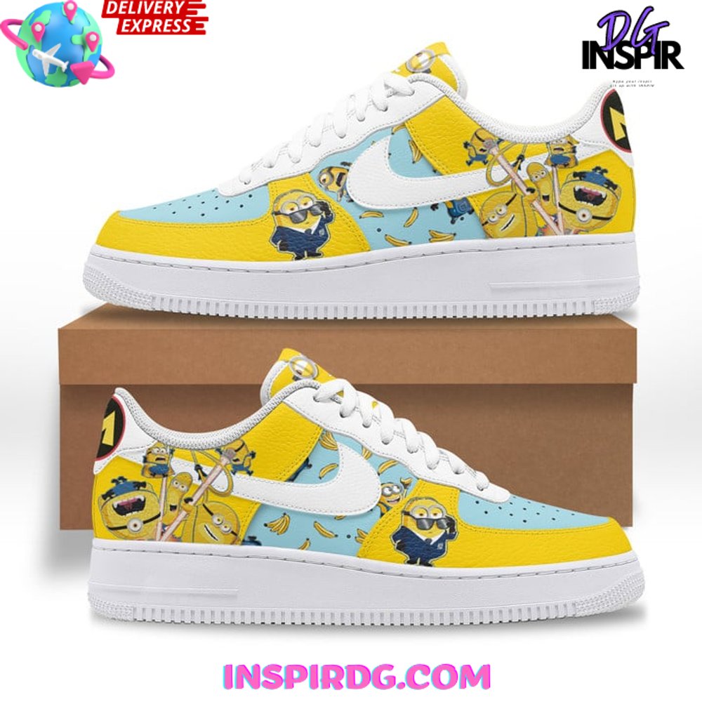 Ideafootwear Minions Air Low-Top Sneakers Shoes For Men And Women 1
