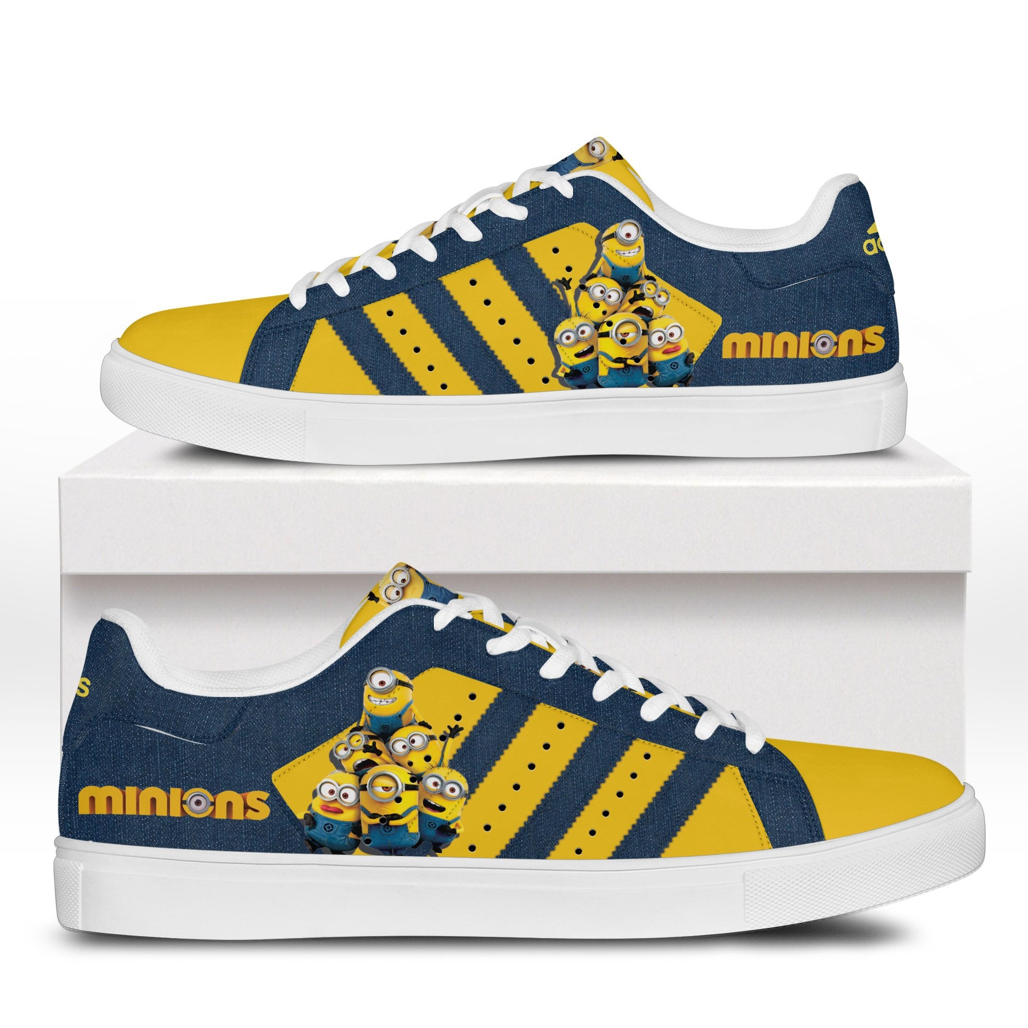 Ideafootwear Minions Skate Stan Shoes Sneakes For Men And Women 1